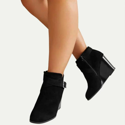 Women's Fashionable Block Heel Boots