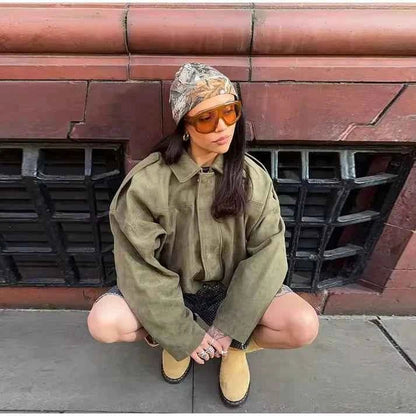 Women's Oversized Relaxed Everyday Jacket