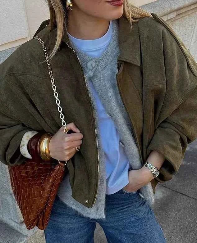 Women's Oversized Relaxed Everyday Jacket