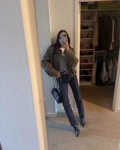 Women's Oversized Relaxed Everyday Jacket