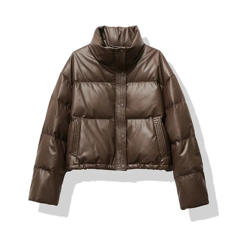 Women's Oversized High Collar Puffer
