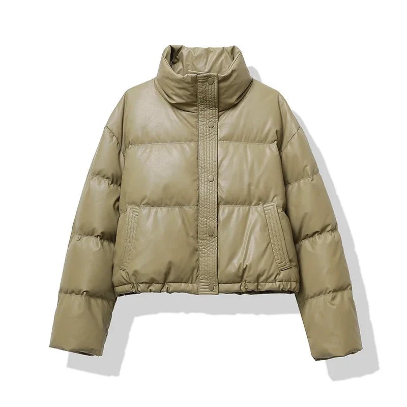 Women's Oversized High Collar Puffer