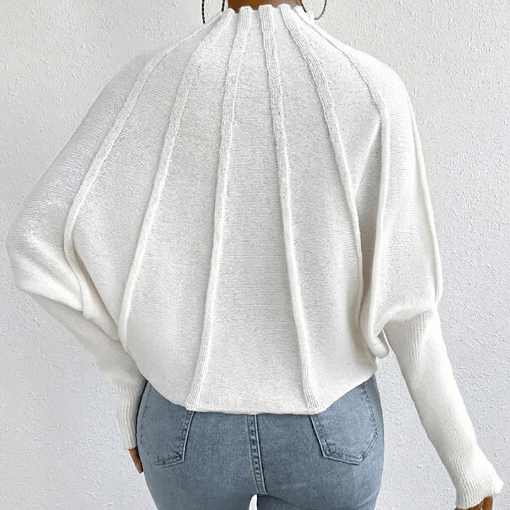 Women's Stand Collar Knit Jumper