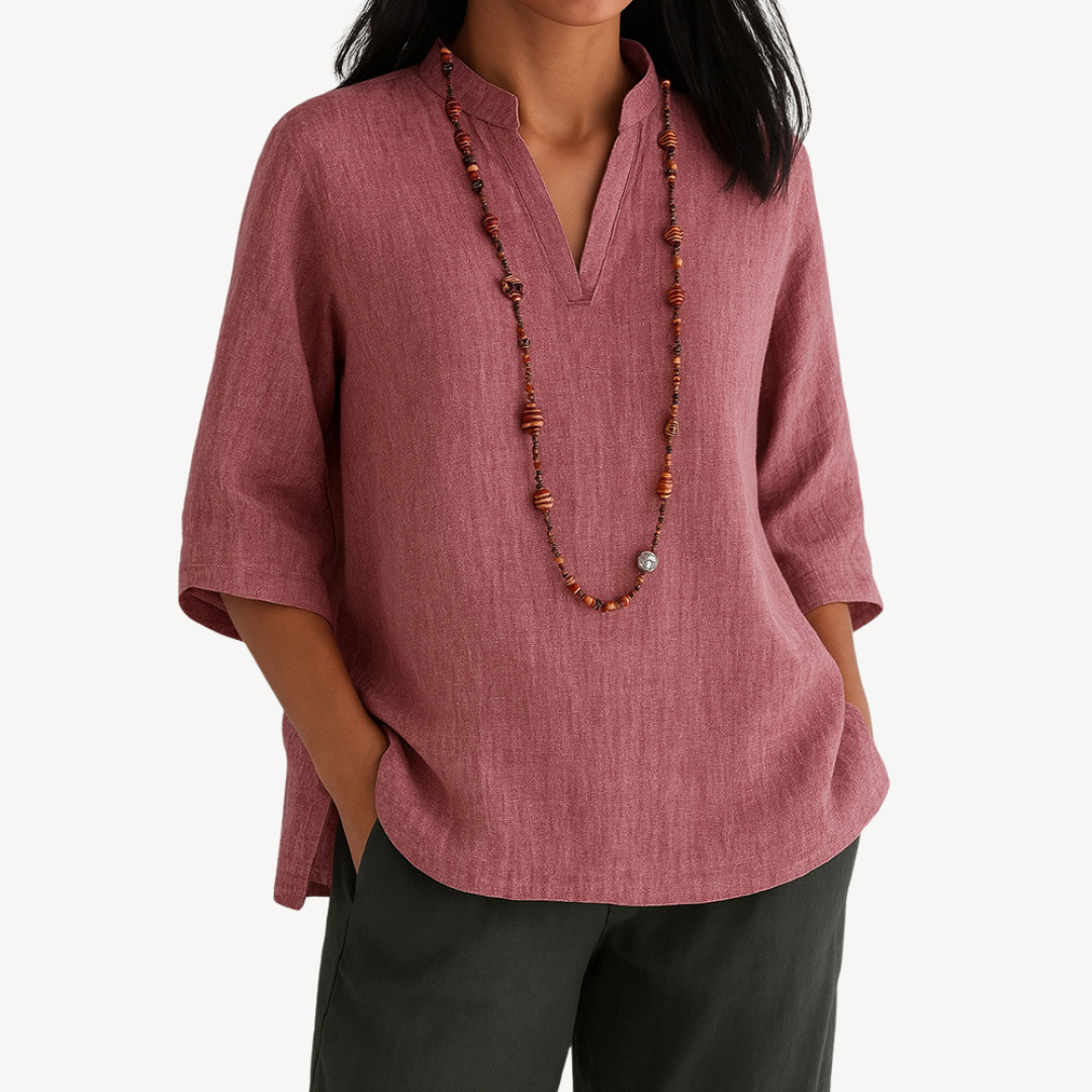 Women’s Casual Linen Blouse