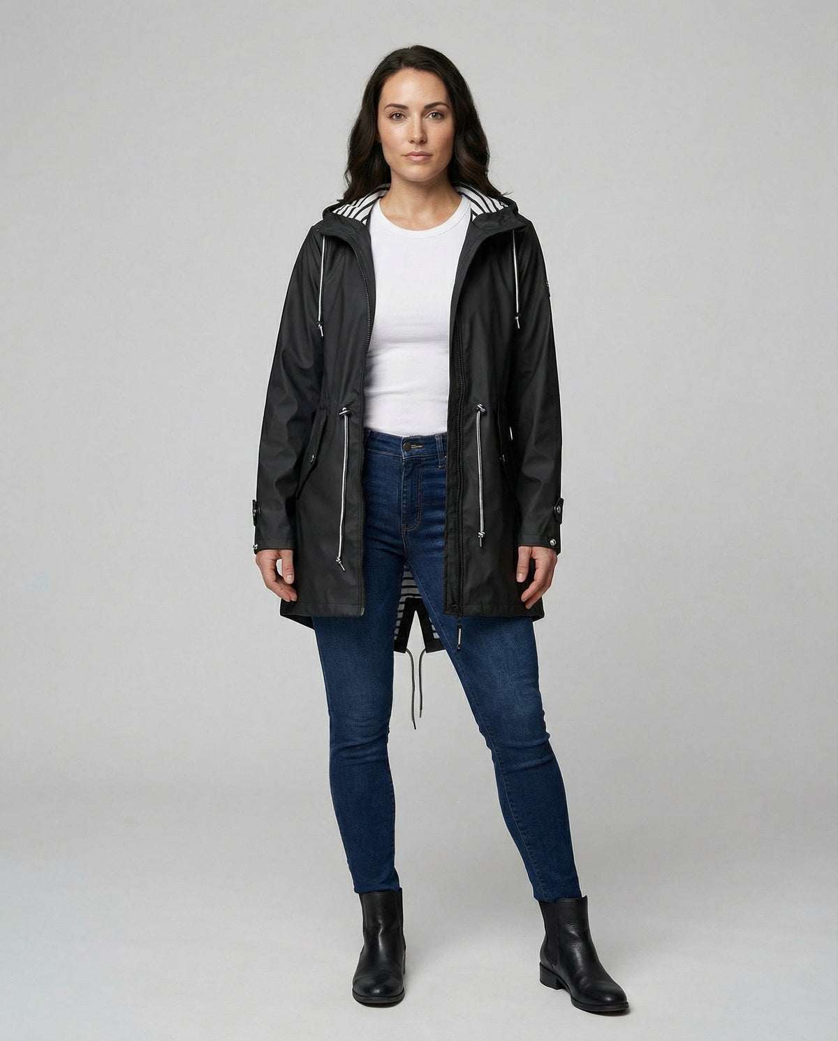 Women's Hooded Rain Coat