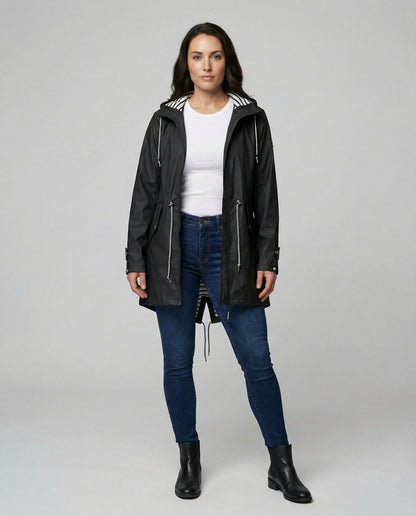 Women's Hooded Rain Coat