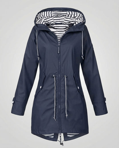 Women's Hooded Rain Coat