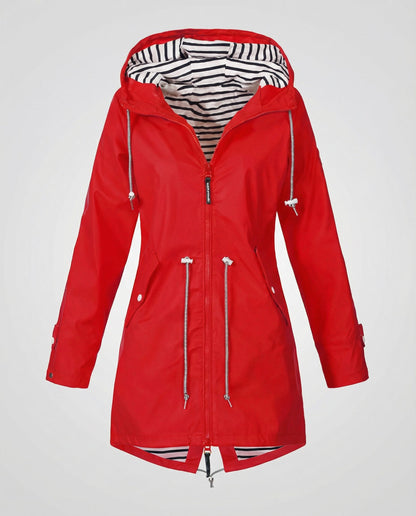 Women's Hooded Rain Coat