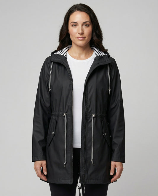 Women's Hooded Rain Coat
