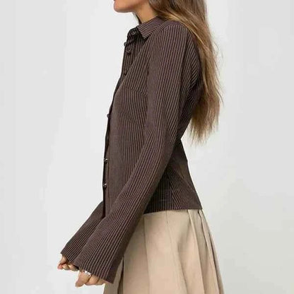 Button Down Blouse Shirt