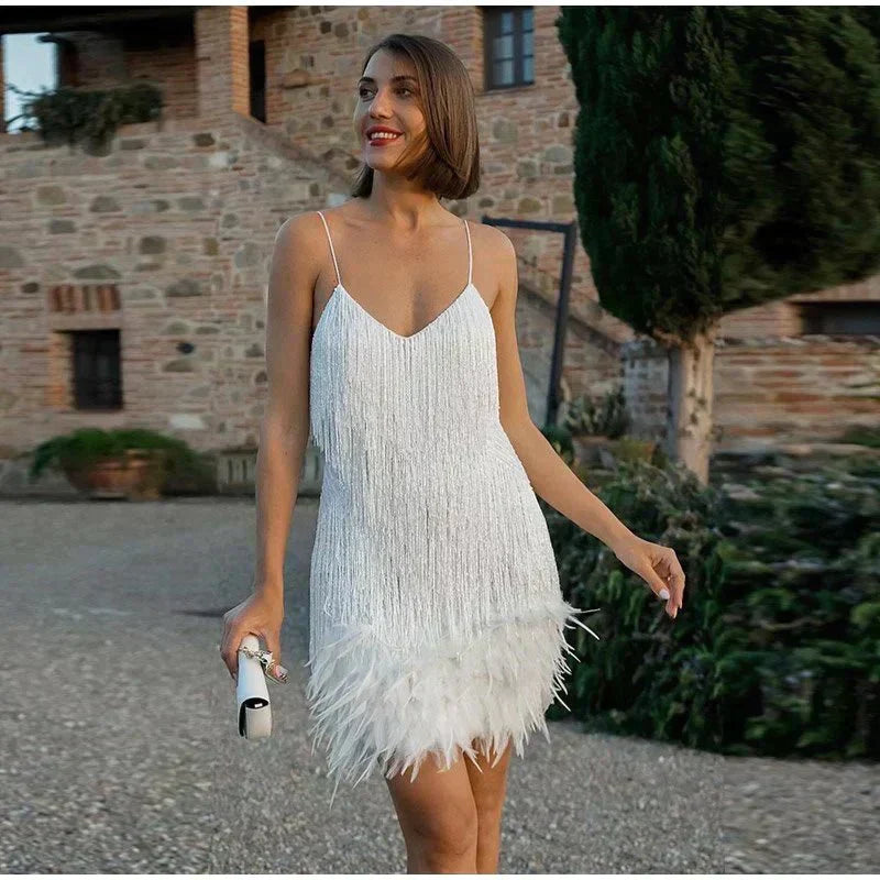Women's Sequin Cocktail Mini Dress