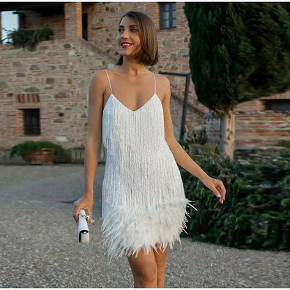 Women's Sequin Cocktail Mini Dress