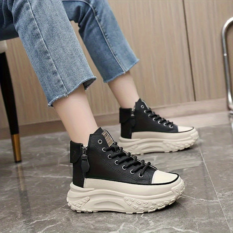 Women's Platform Sole Casual Trainers