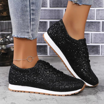 Women's Lace Up Casual Trainers