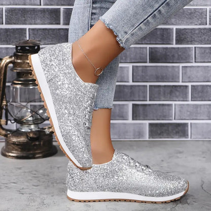 Women's Lace Up Casual Trainers
