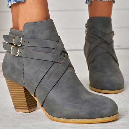 Women's Grip Sole Ankle Boots