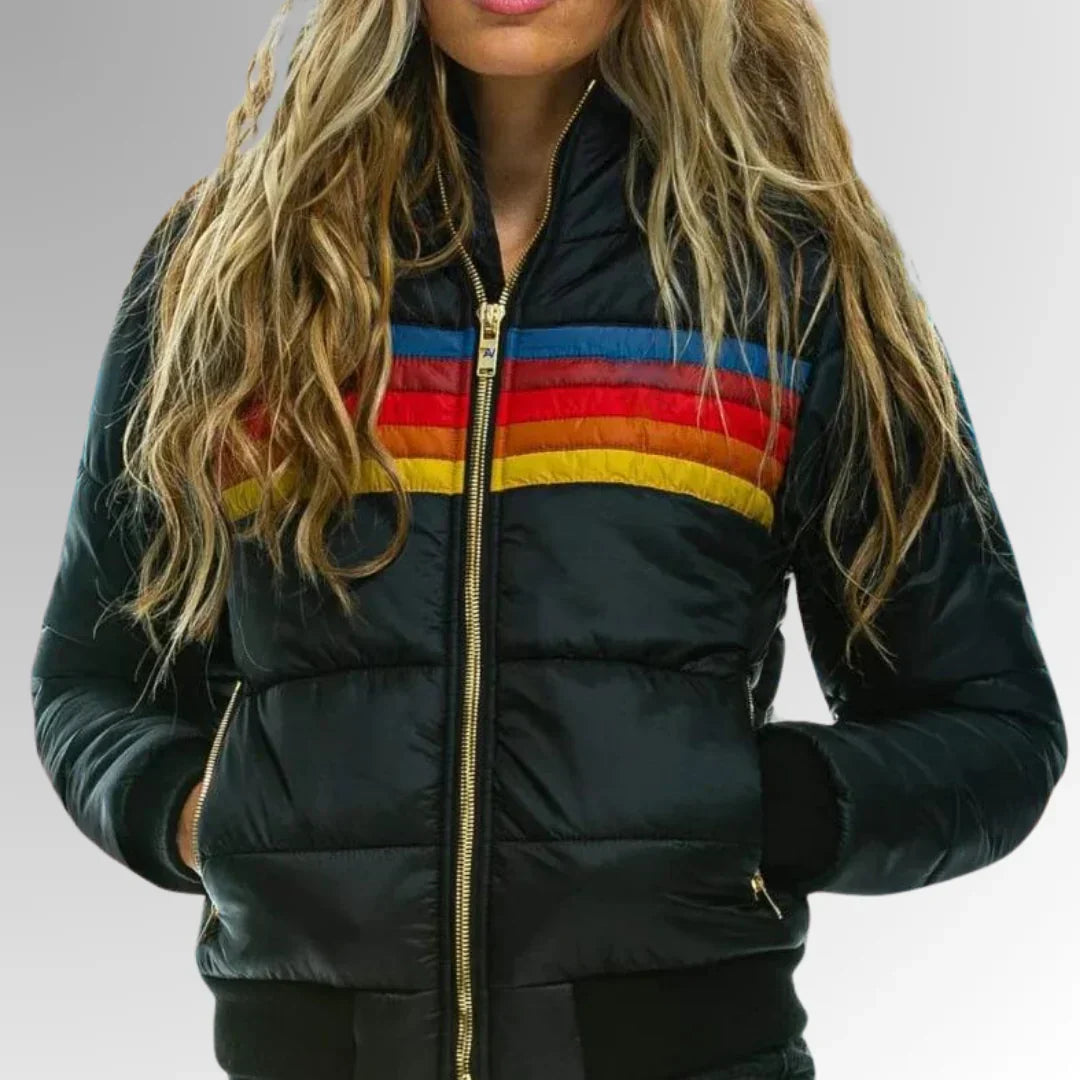 Women's Hooded Quilted Casual Jacket