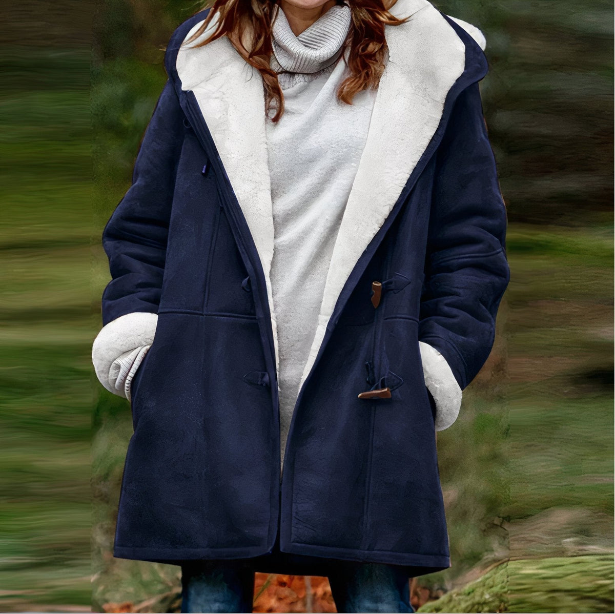 Women's Hooded Puffer Winter Jacket