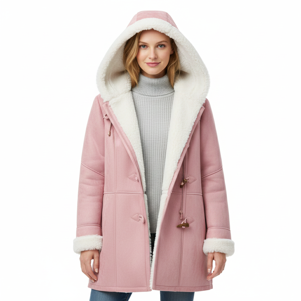 Women's Hooded Puffer Winter Jacket