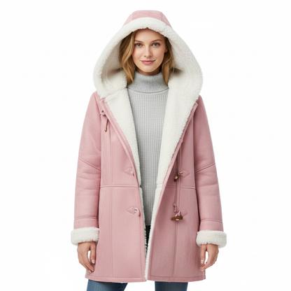 Women's Hooded Puffer Winter Jacket