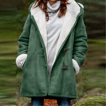 Women's Hooded Puffer Winter Jacket