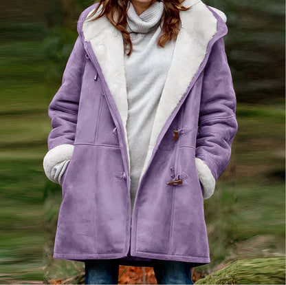 Women's Hooded Puffer Winter Jacket