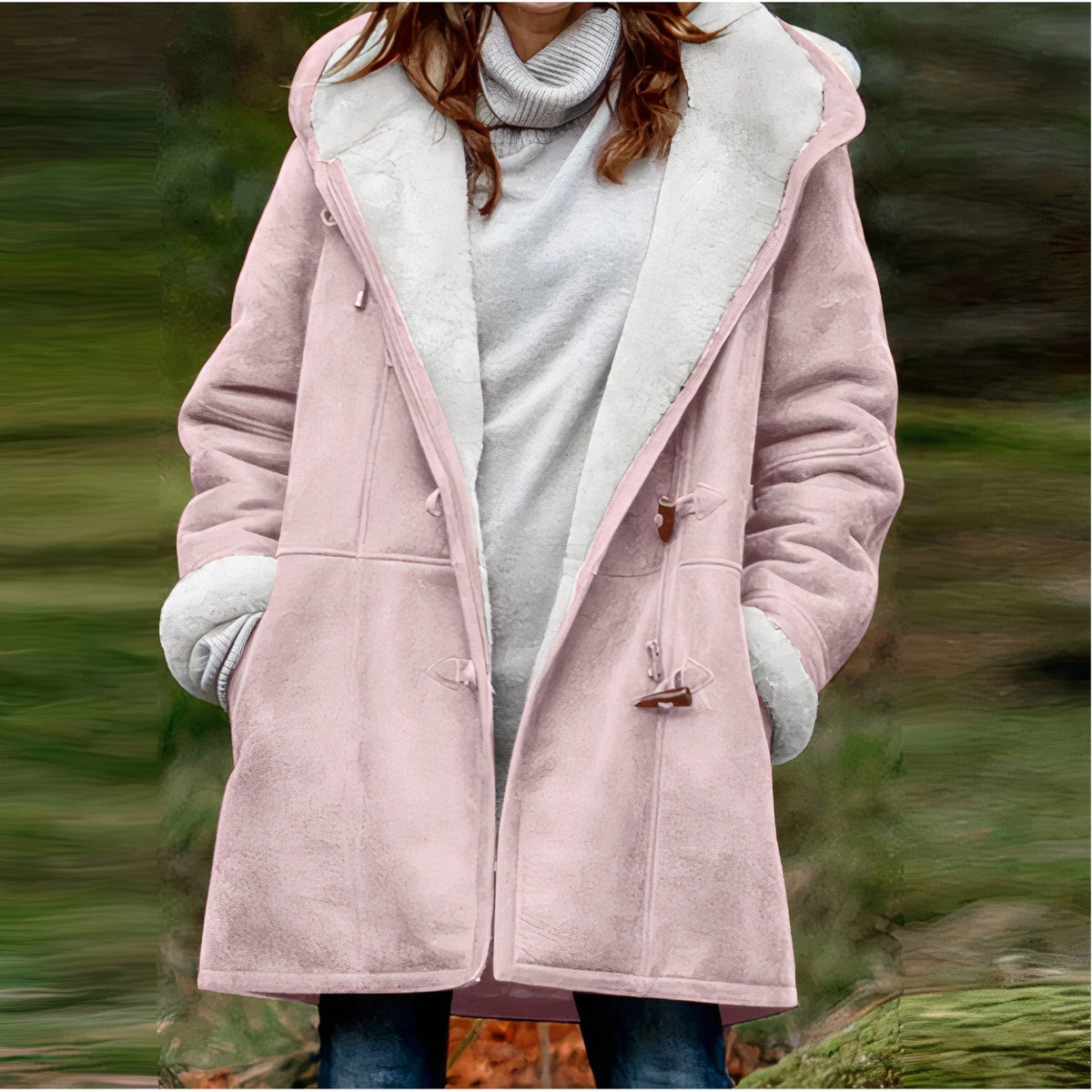 Women's Hooded Puffer Winter Jacket