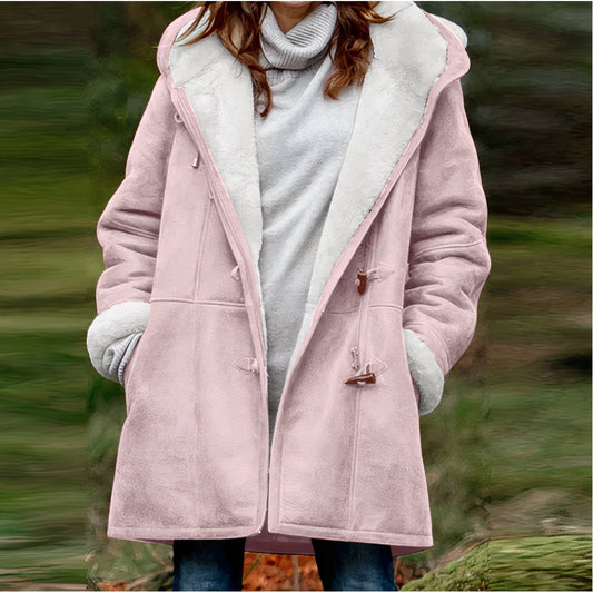 Women's Hooded Puffer Winter Jacket