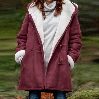 Women's Hooded Puffer Winter Jacket
