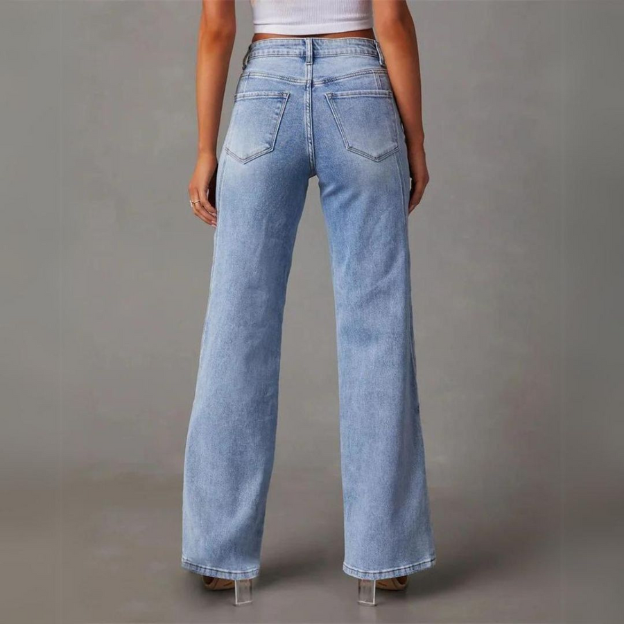 Women's Straight Leg Denim Jeans