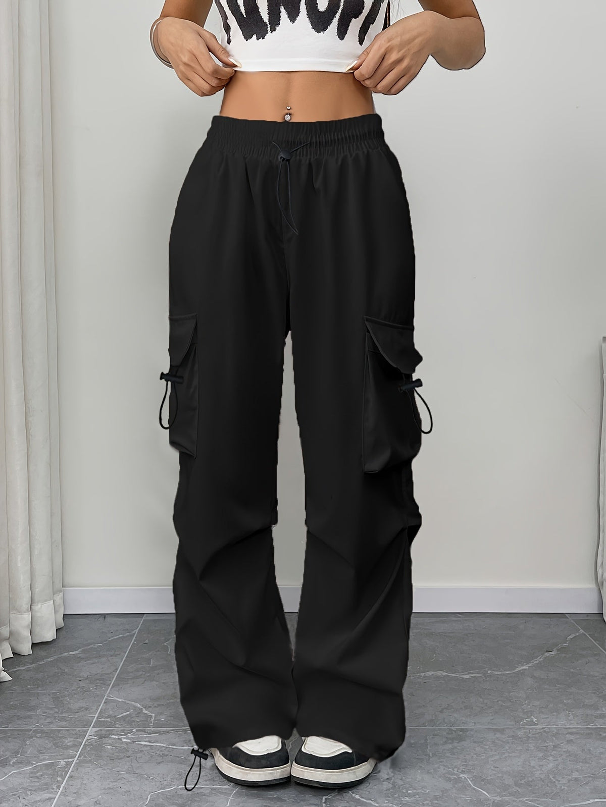 Women's Cargo Relaxed Trousers
