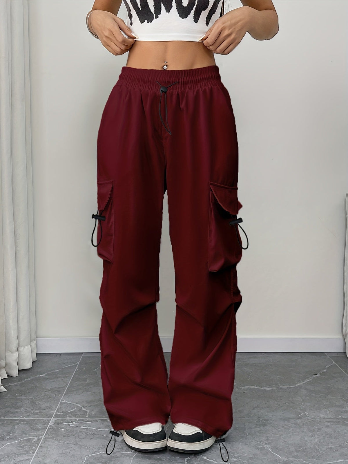 Women's Cargo Relaxed Trousers