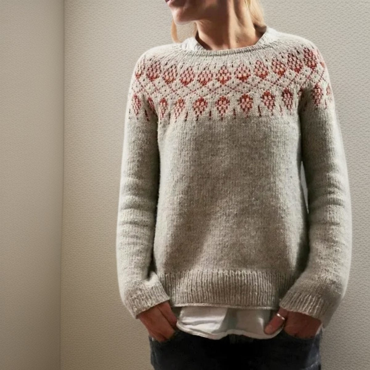 Women's Crew Neck Relaxed Jumper