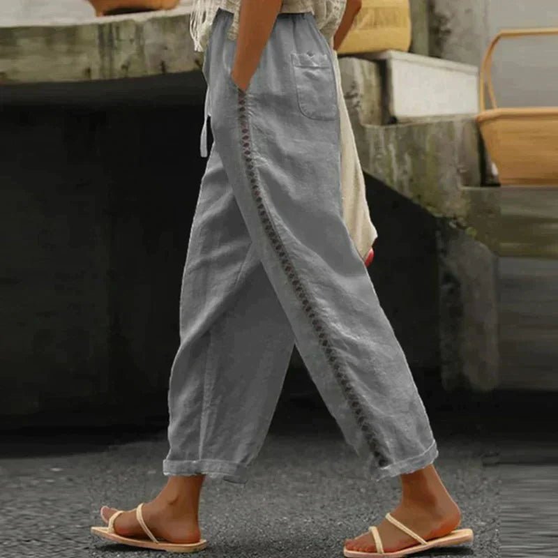 Women’s High Rise Tapered Trousers