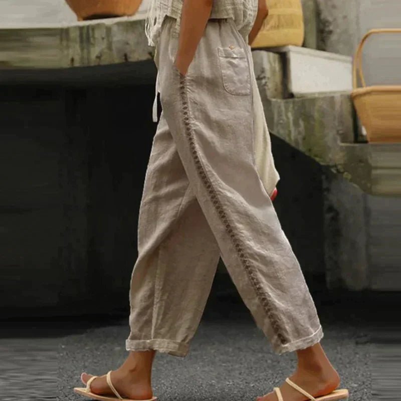 Women’s High Rise Tapered Trousers