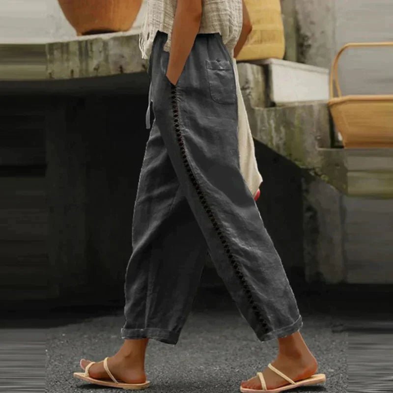 Women’s High Rise Tapered Trousers