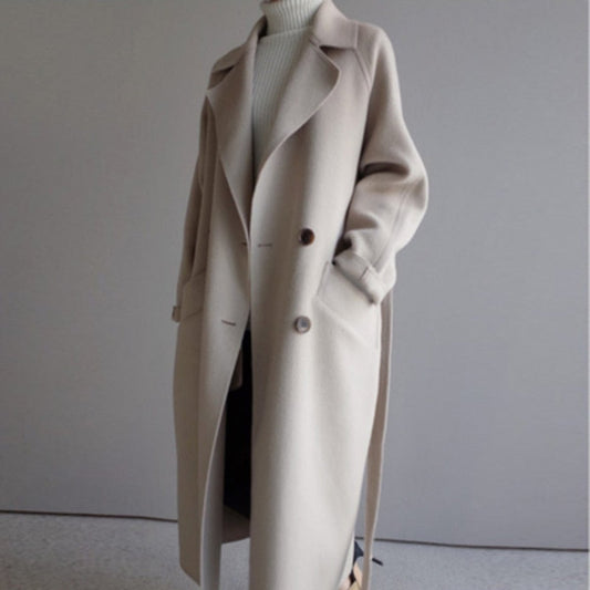 Women's Double-Breasted Trench Coat