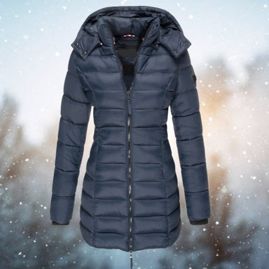 Women's Longline Padded Puffer Coat