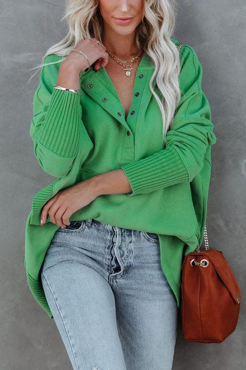 Women's Longline Hooded Drawstring Sweatshirt