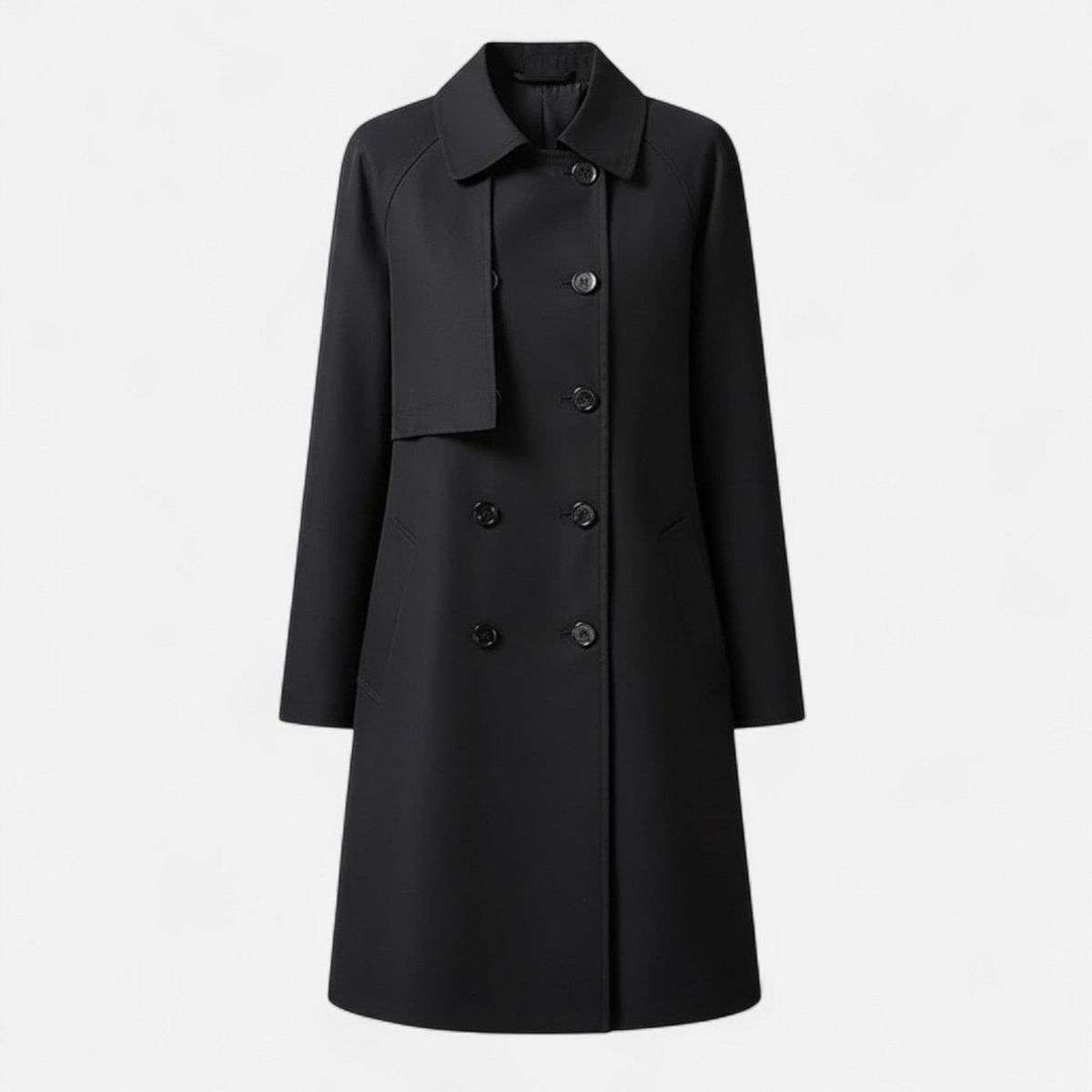 Women's Mid-Length Trench Coat