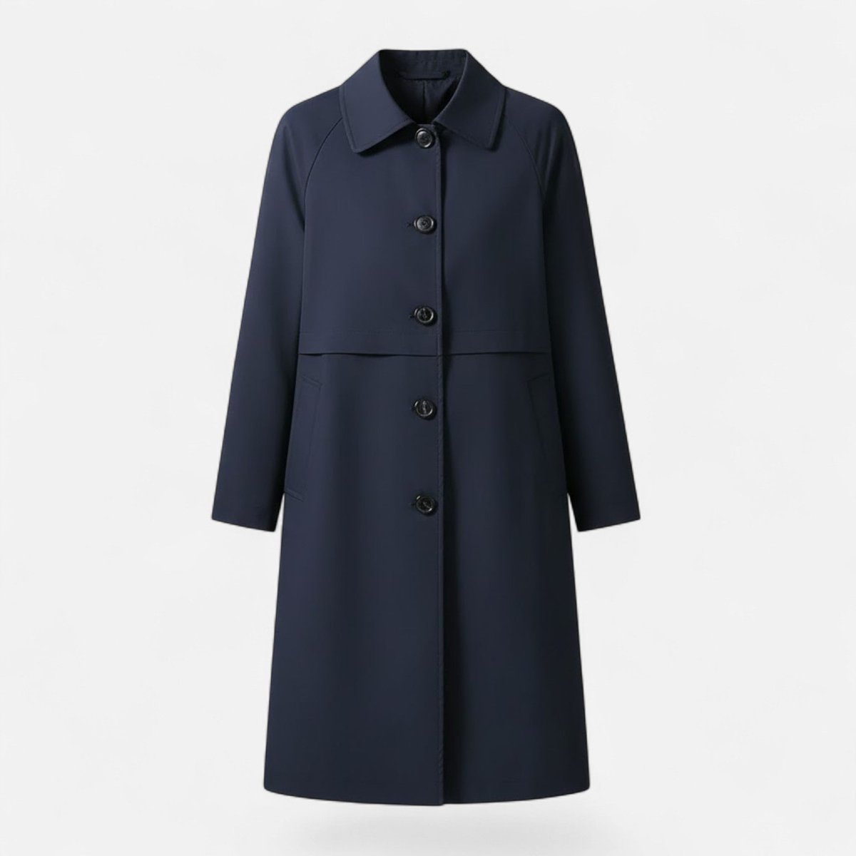 Women's Mid-Length Trench Coat