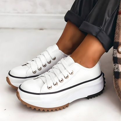 Women's Two-Tone Chunky Trainers