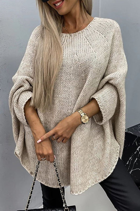 Women's Batwing Sleeve Knit Jumper