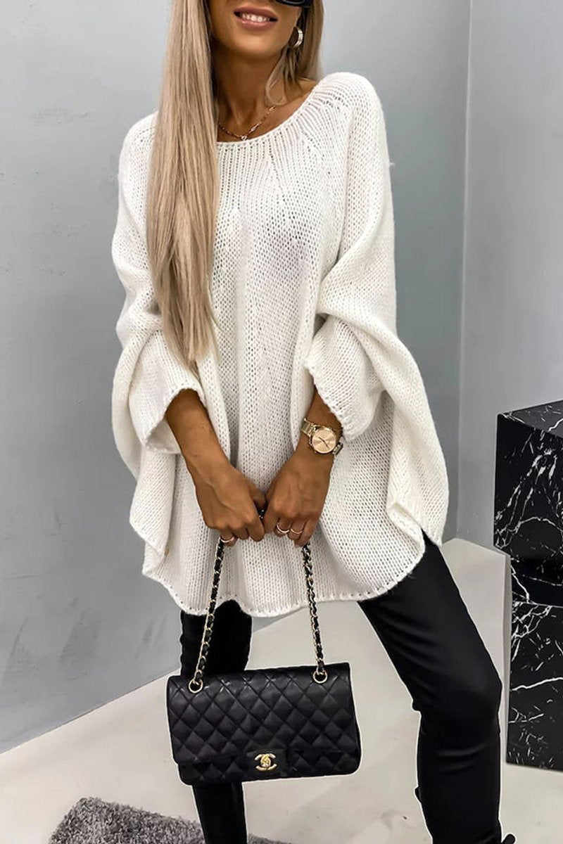 Women's Batwing Sleeve Knit Jumper