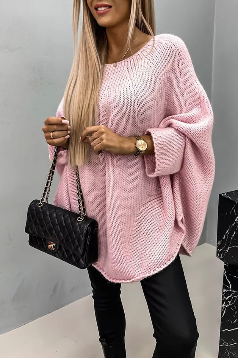 Women's Batwing Sleeve Knit Jumper
