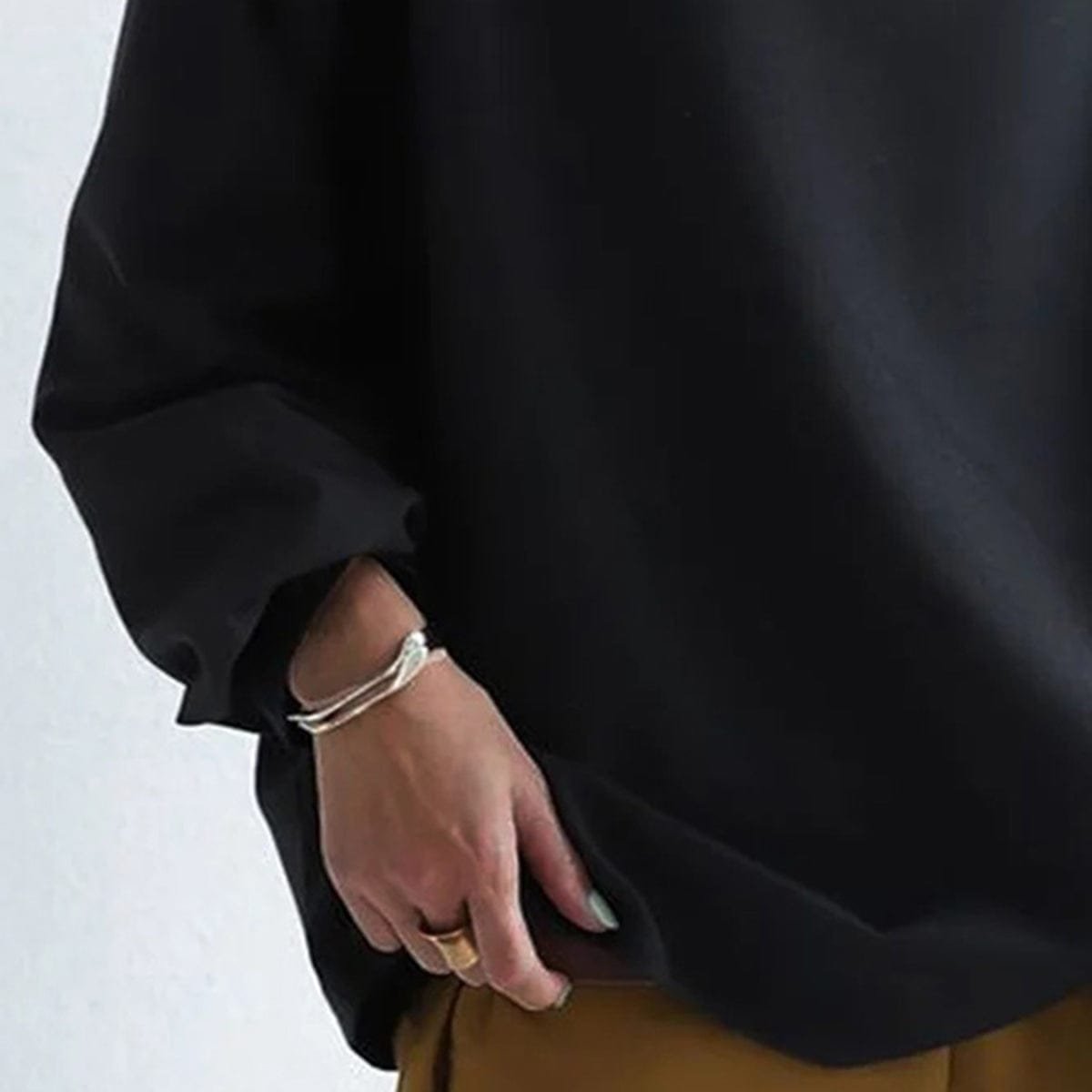 Women's Oversized Mock Neck Jumper