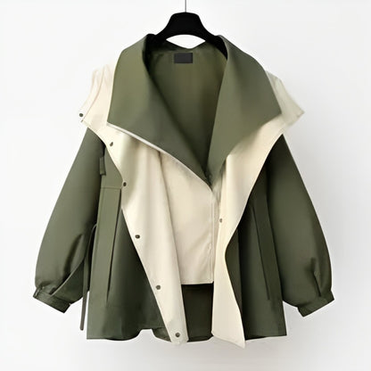 Women's Waterproof Oversized Trench Coat