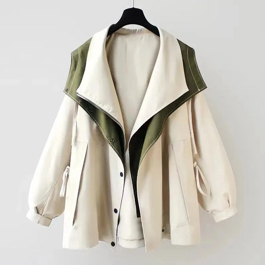 Women's Waterproof Oversized Trench Coat