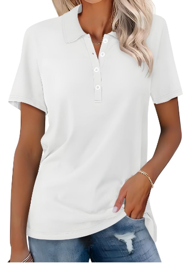 Women’s Cotton Polo Shirt