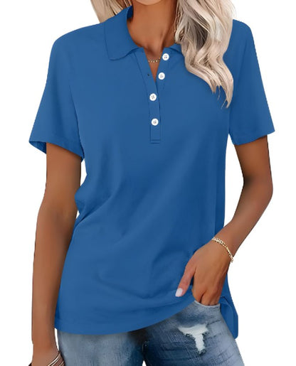 Women’s Cotton Polo Shirt